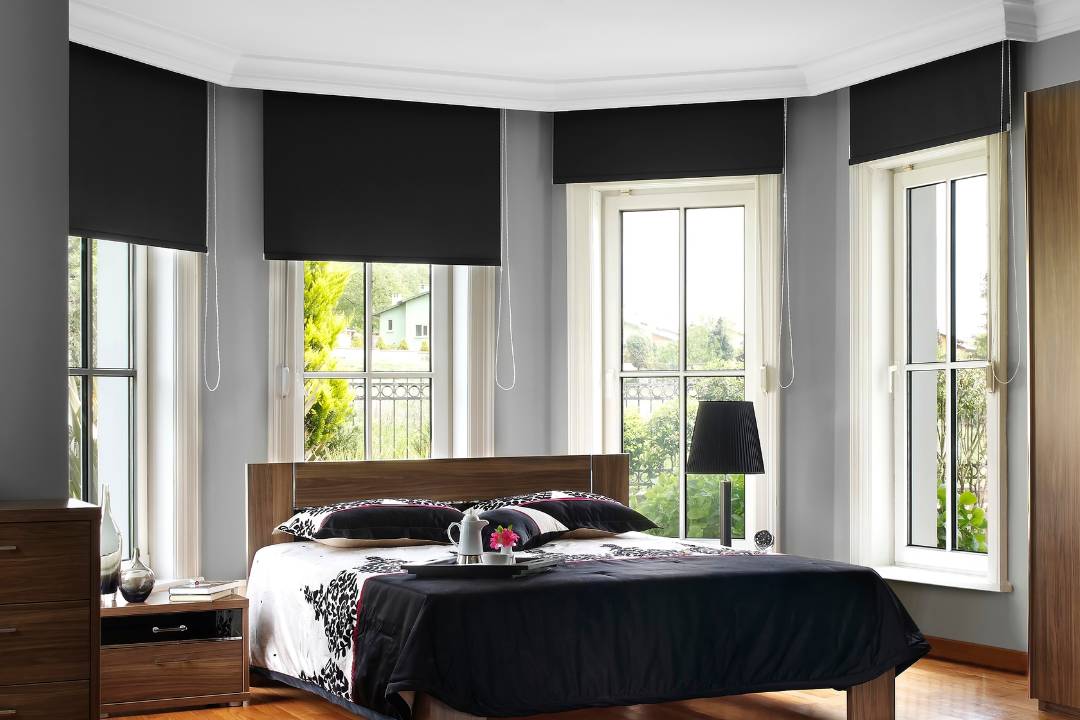 Roller blinds for bedroom