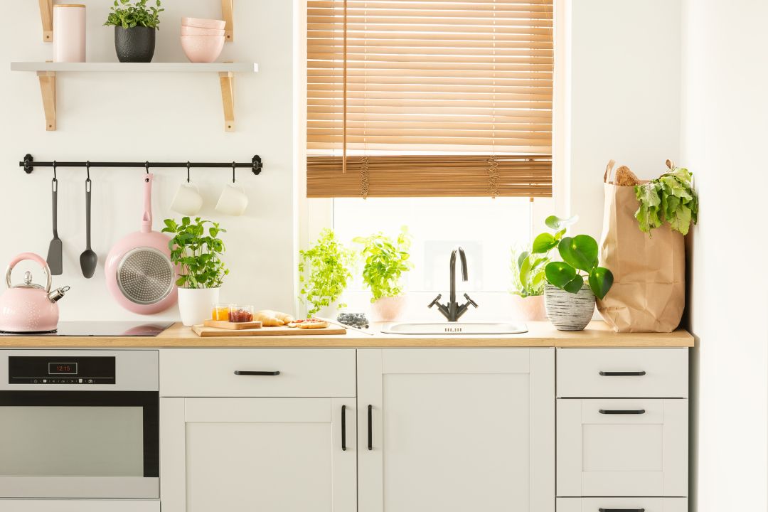 kitchen blinds wooden